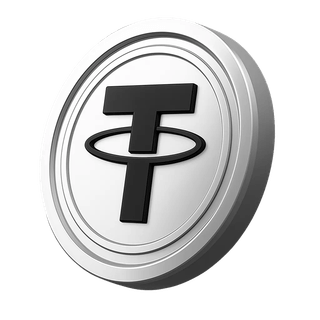 Pièce Tether USDT affichée dans la rubrique détails du compte